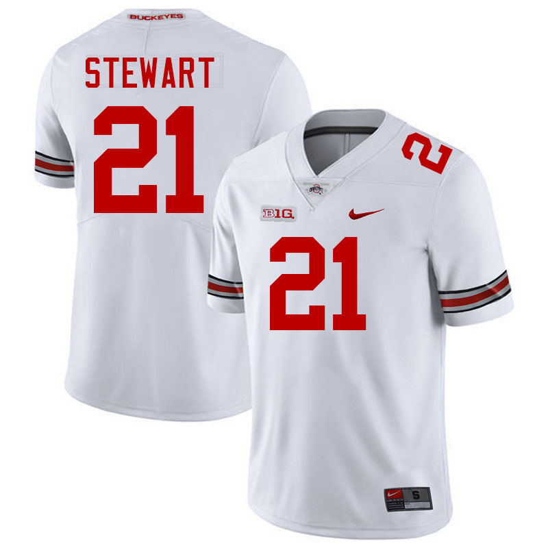 Deshawn Stewart Ohio State Buckeyes Jersey College Football Uniforms-White